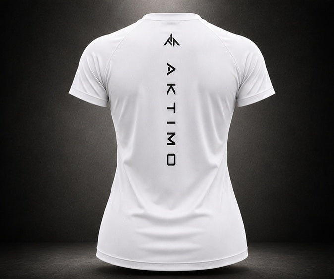AKTIMO Women's Performance Tee - White