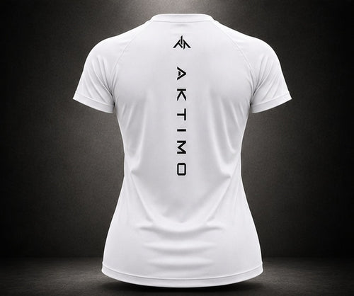 AKTIMO Women's Performance Tee - White