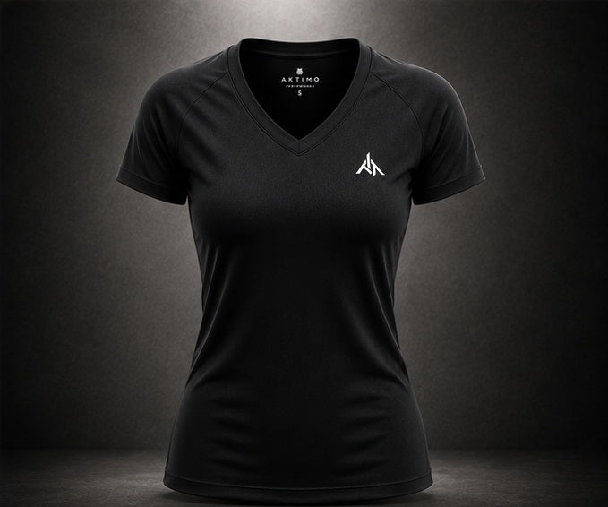 AKTIMO Women's Performance Tee - Black